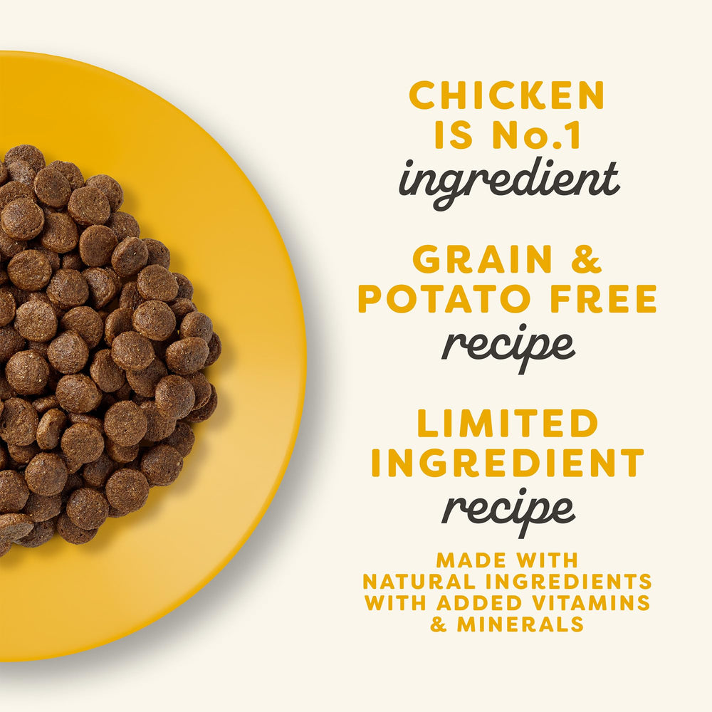 Applaws proteína de pollo en comida seca, soporte de digestión gracias a ingredientes de calidad.