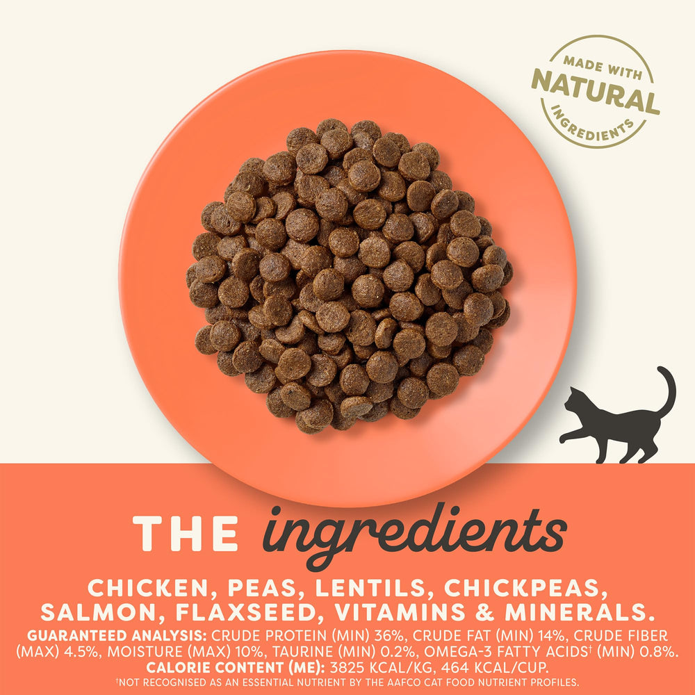 Alimento seco Applaws para gatos, proteína principal de alta calidad para vitalidad.