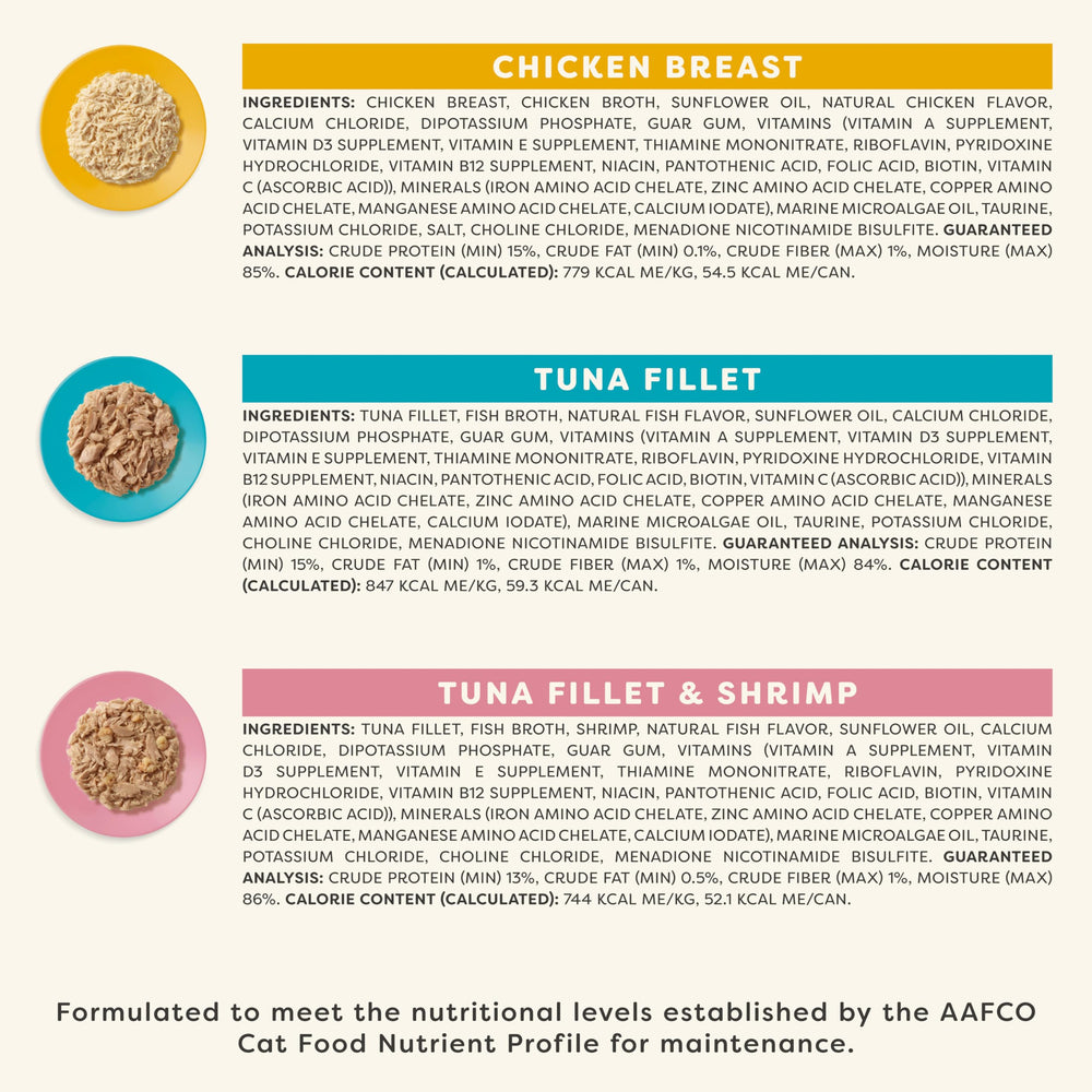 Applaws Vitality, lata de atún filete, sabor natural y energía para tu gato.