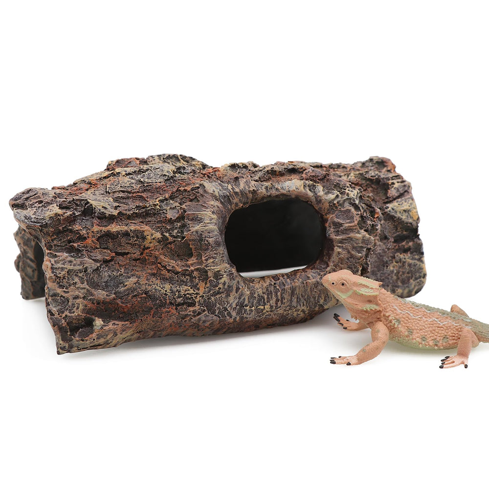 AQUA KT cueva de corcho para serpientes, escondite práctico y seguro.