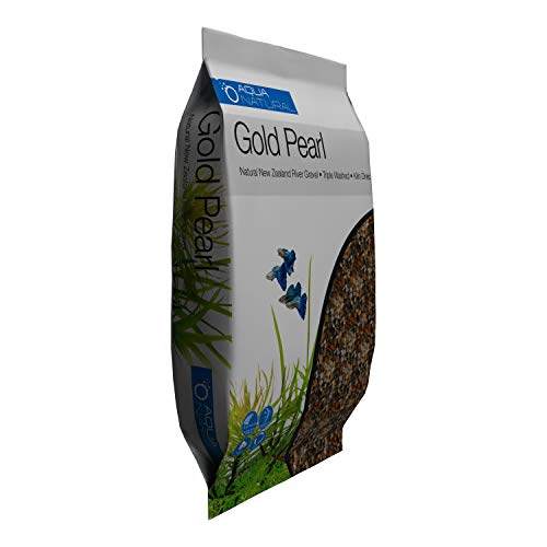 Aqua Natural Gold Pearl, textura fina 2-4 mm para un sustrato estable y uniforme.