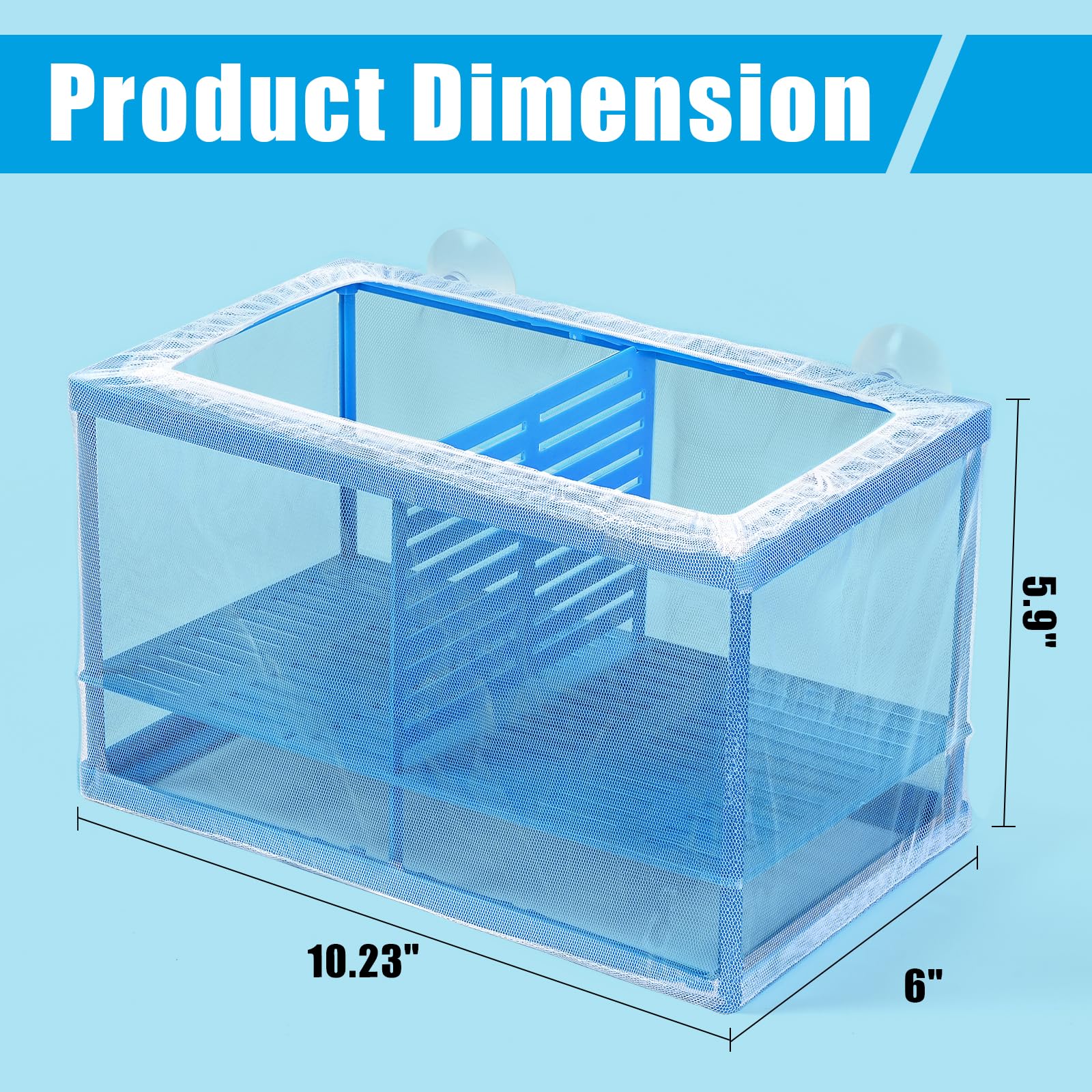 AQUANEAT malla suave protección de crías para desarrollo seguro.