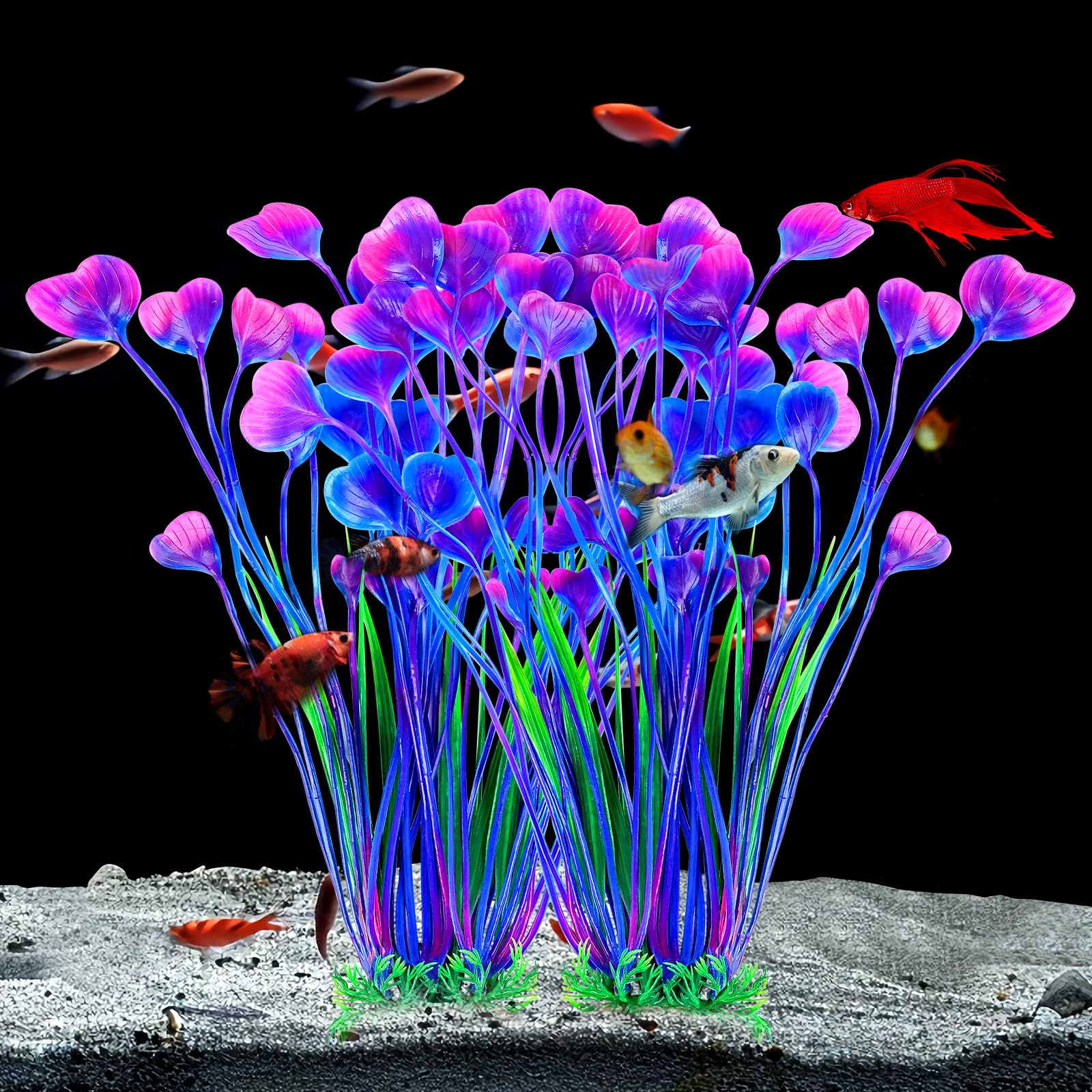 AQUANEAT plantas de acuario fáciles de limpiar, solo enjuague