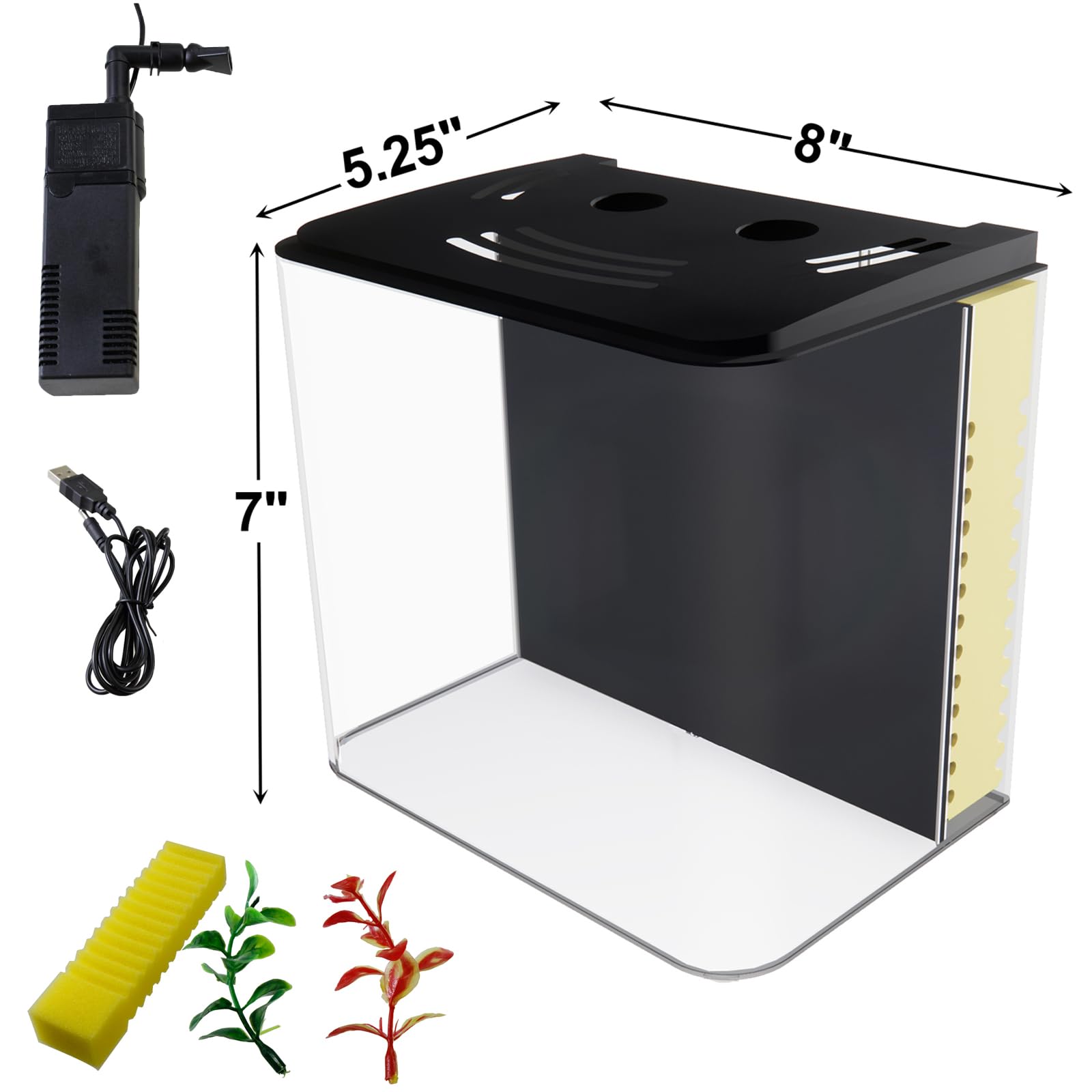 AQUANEAT tanque apto para Betta y pequeños inquilinos