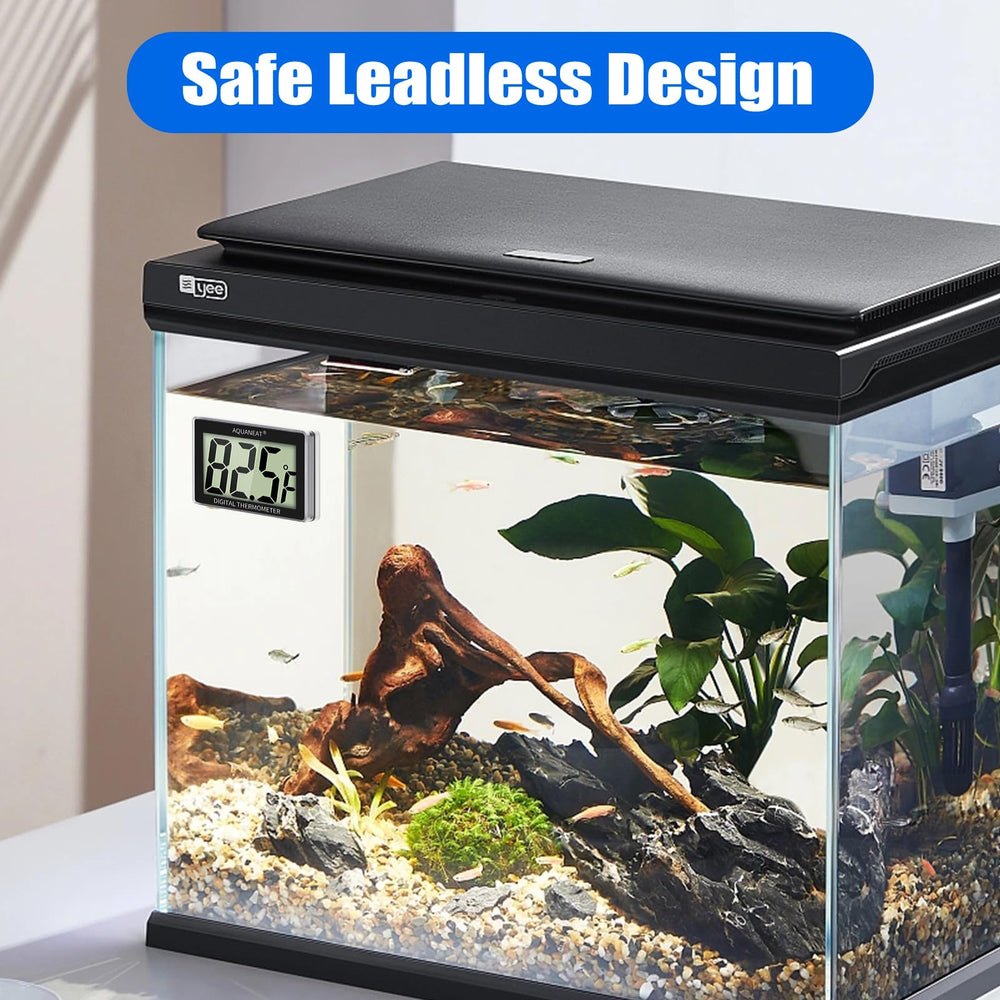 AQUANEAT termómetro para acuario con sensor interno mantiene ambiente limpio