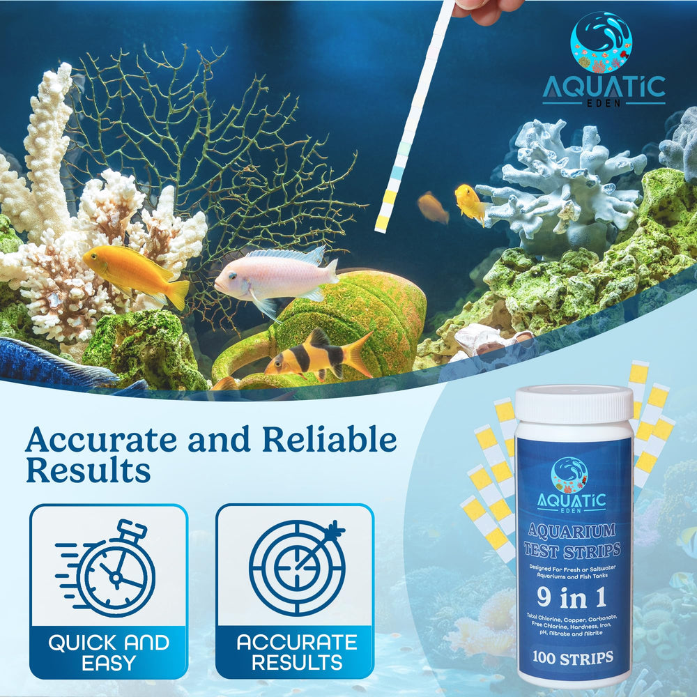 Uso en acuarios de distintos tipos con Aquatic Eden para monitorear parámetros.