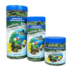 Aquatic Foods Inc. galletas hundidas de spirulina para plecos, nutrición estable en el acuario
