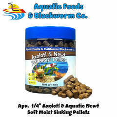 Pellets de Axolotl para camarones y caracoles, balance nutricional para el acuario.
