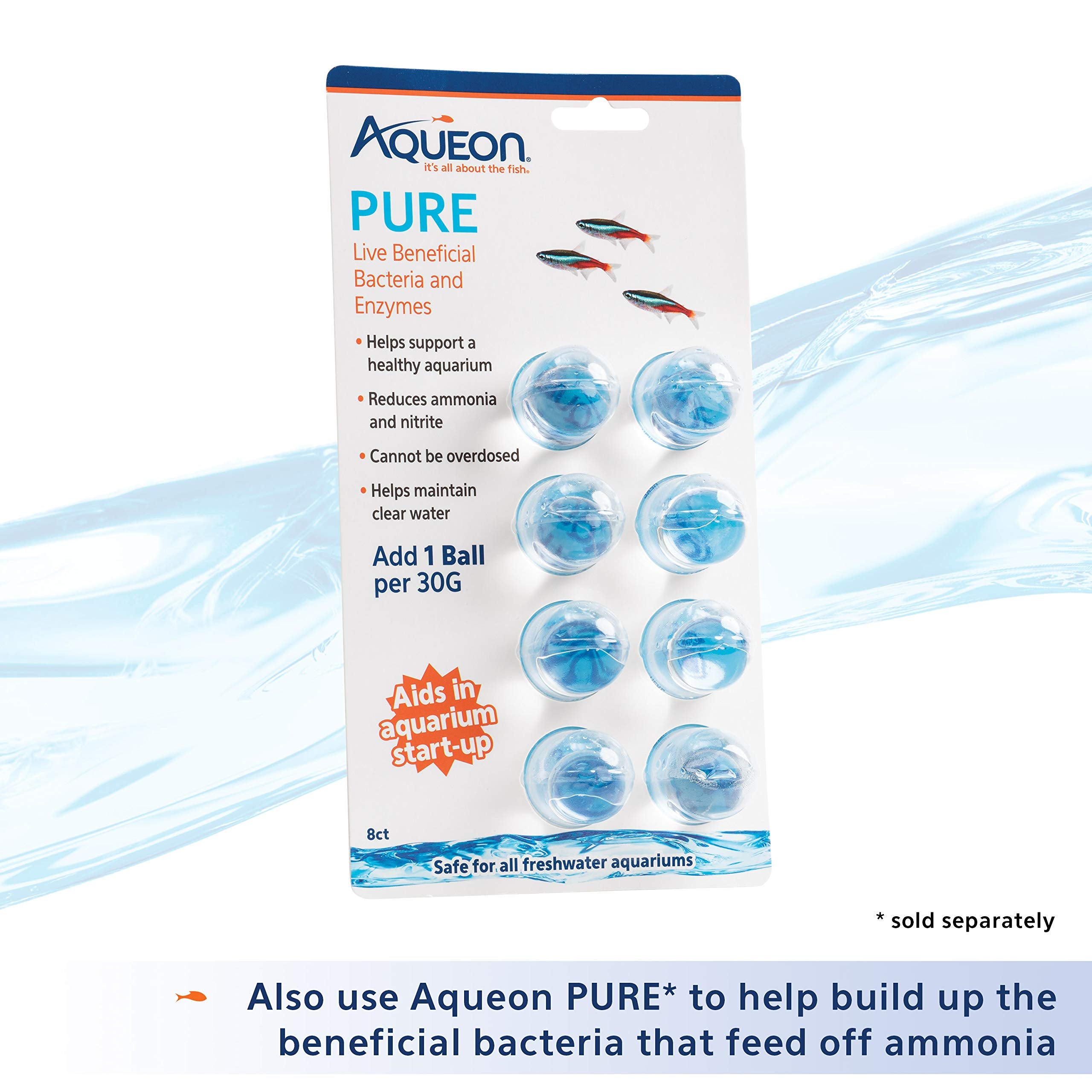 Aqueon neutralizador de amoníaco durante el mantenimiento ayuda a prevenir acumulación.