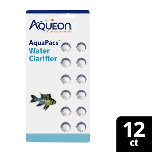 Aqueon AquaPacs bola clarificadora ayuda a peces sanos y felices.