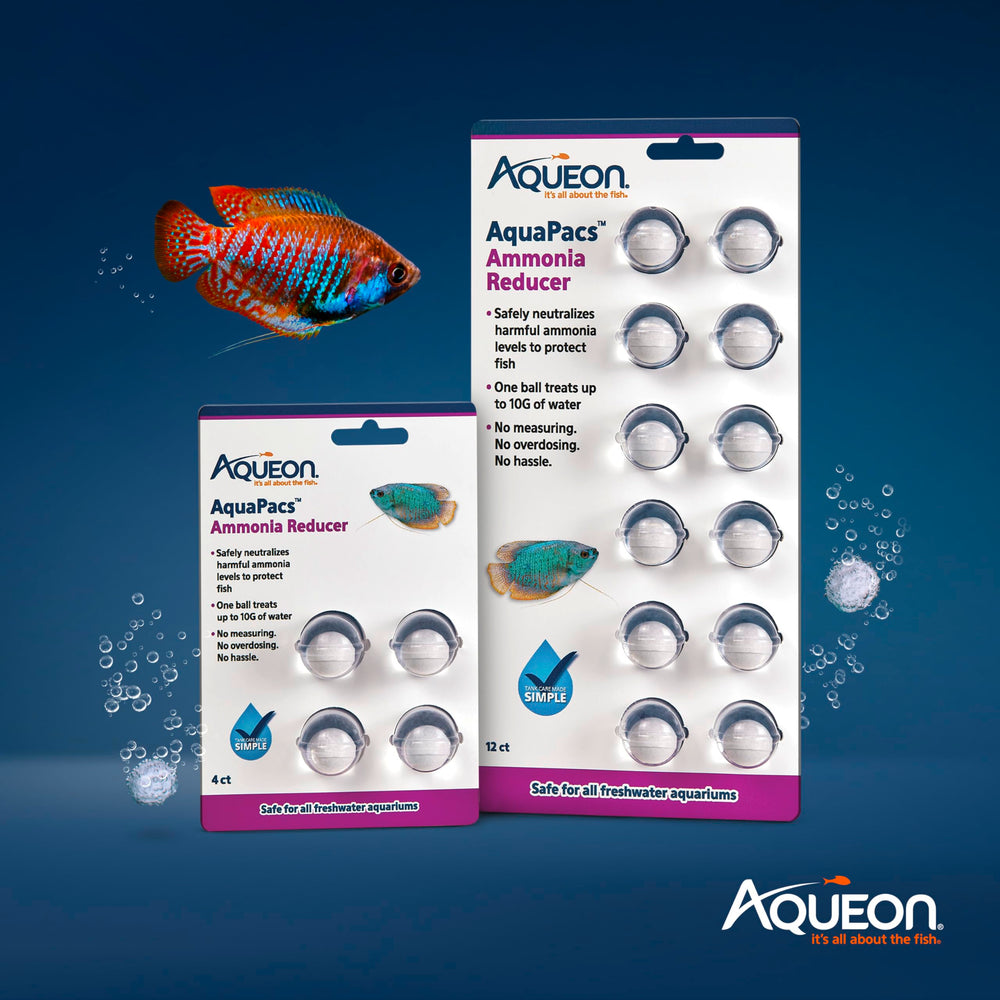 Aqueon AquaPacs evita complicaciones: no hay sobredosificación.