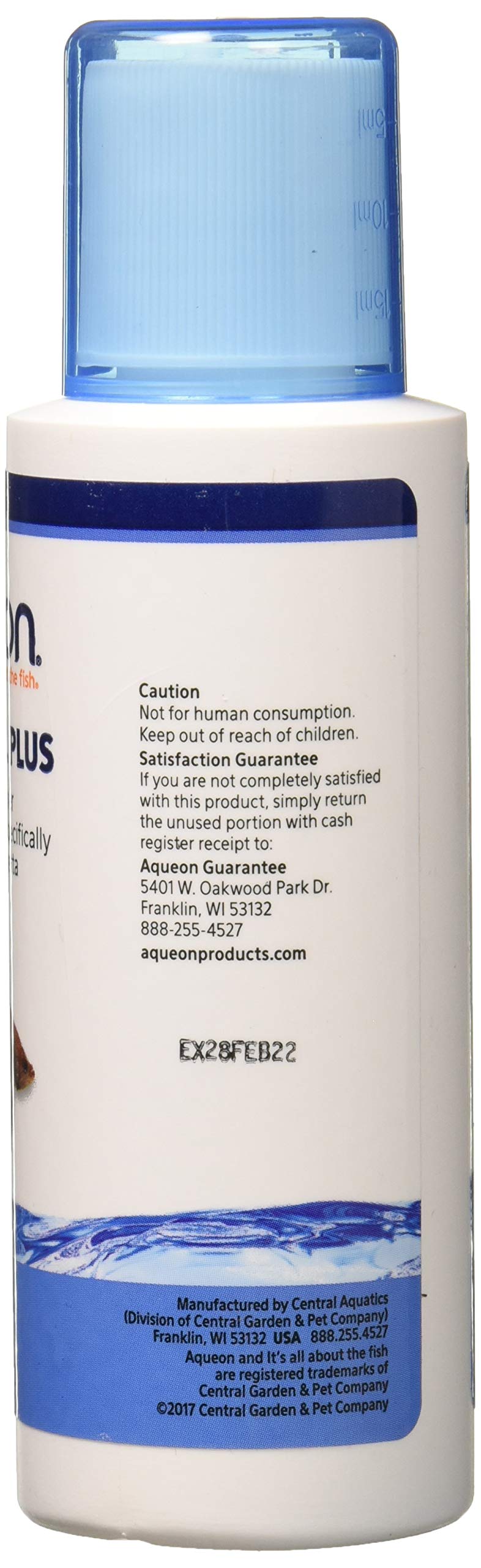 Aqueon Betta Bowl Plus contiene elementos trazas para salud y color.