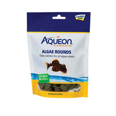 Rondas de algas Aqueon, bolas de tres onzas para alimentación de fondo