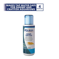 Aqueon Shrimp Tank Plus mostrando la tapa-dosificacion para medir la dosis