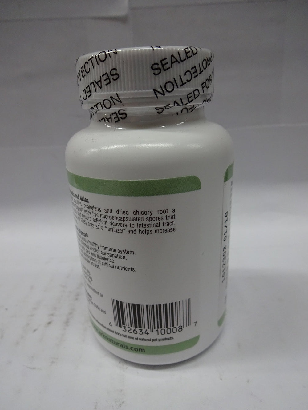 ARK NATURALS Cápsulas Digestivo 60: posible apoyo diario para perros y gatos.