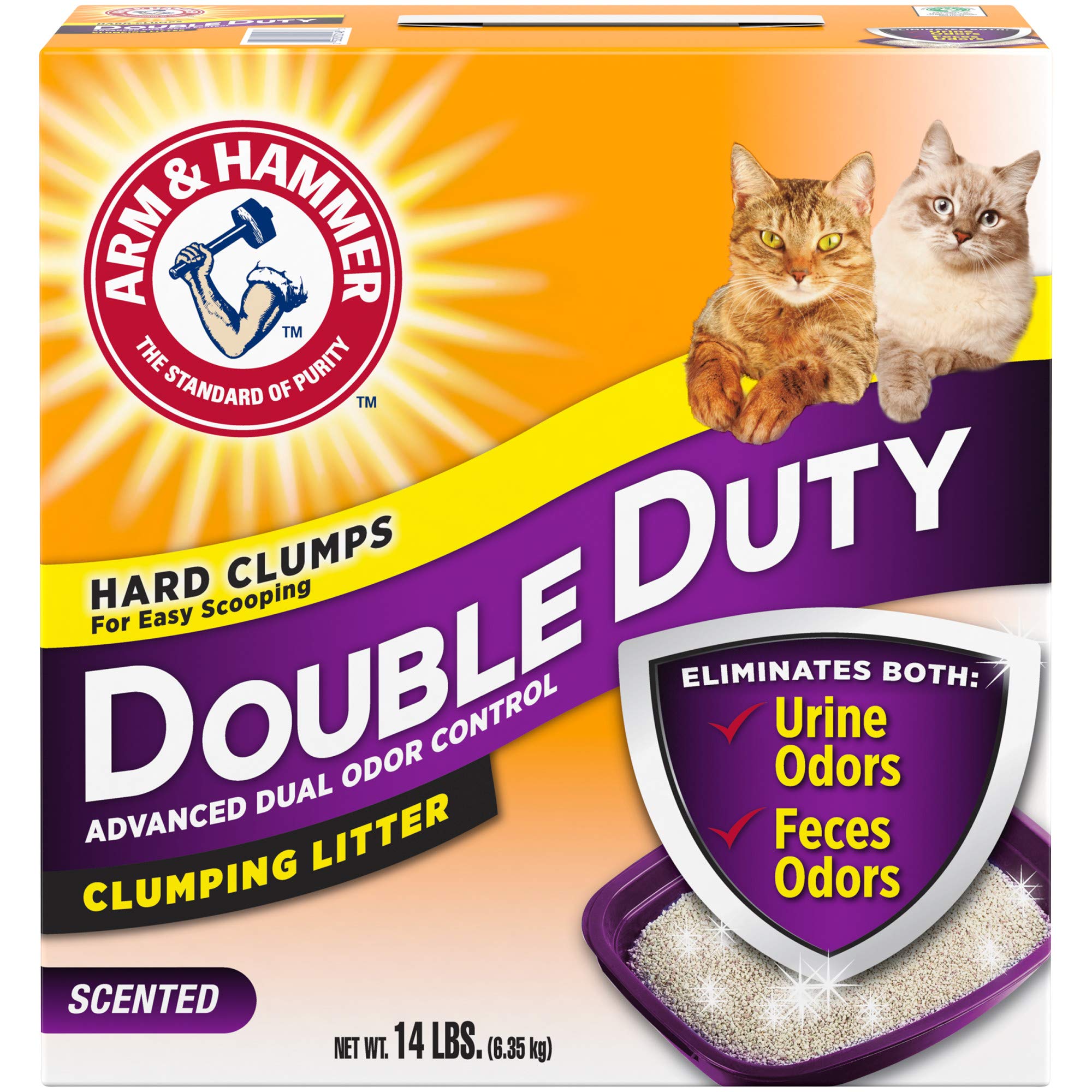 Arm & Hammer Arena para Gatos, control de olor visible para un ambiente más fresco.