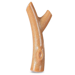 Mordedor Barkies Tree Bark de 7 pulgadas con sabor a pollo para perros, ideal para juego seguro