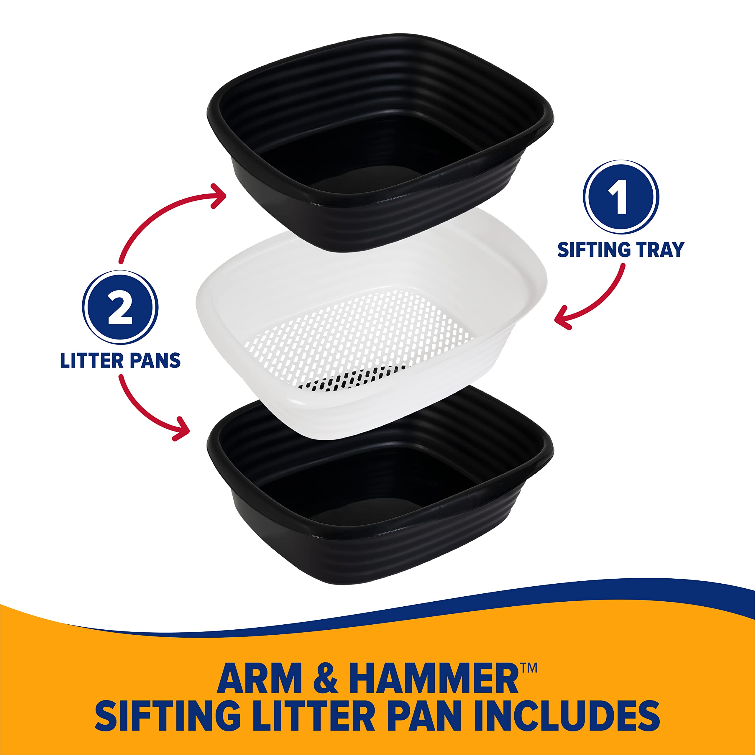 Arm & Hammer con Microban controla olores de forma continua.