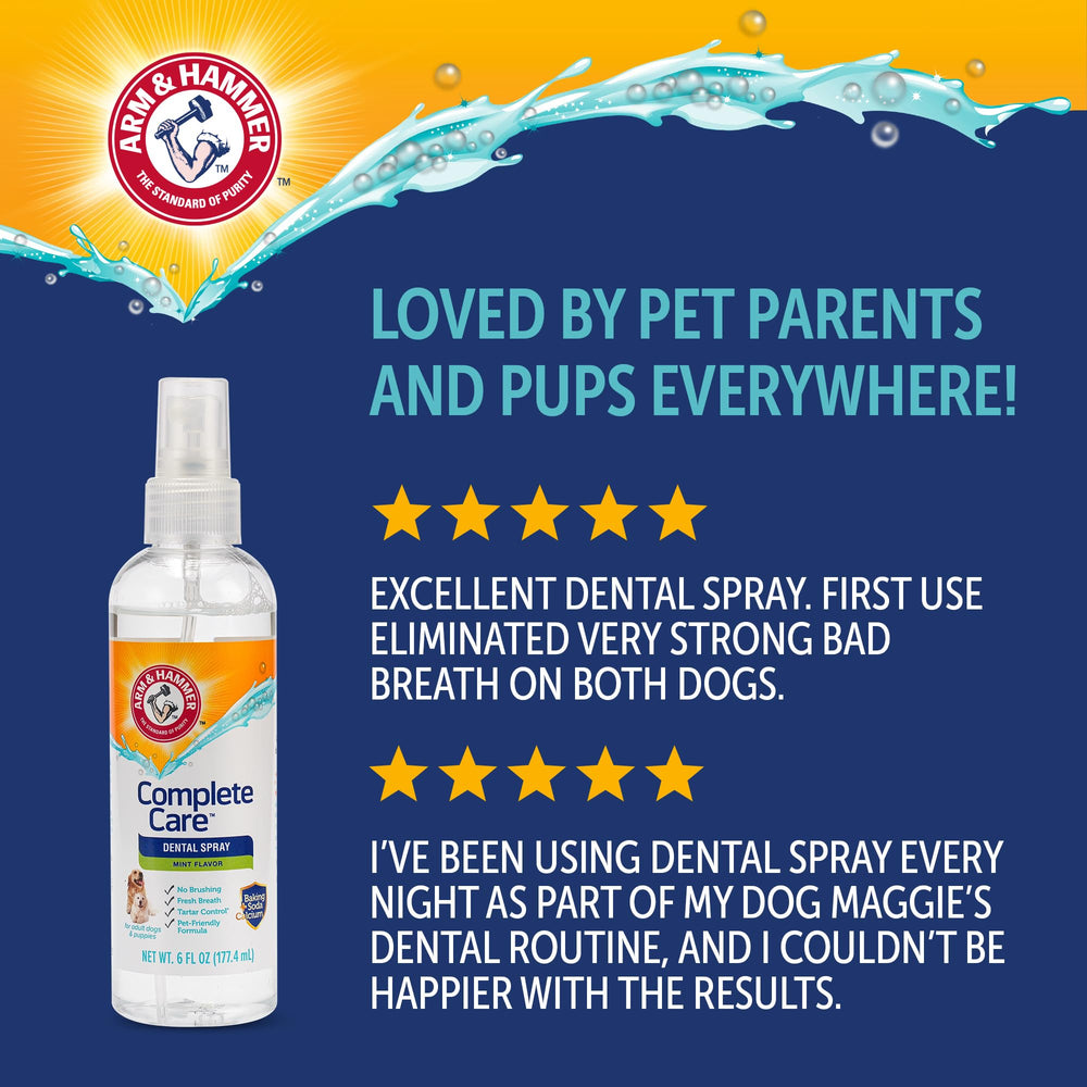 Arm & Hammer Complete Care fórmula con bicarbonato y calcio para dientes fuertes.