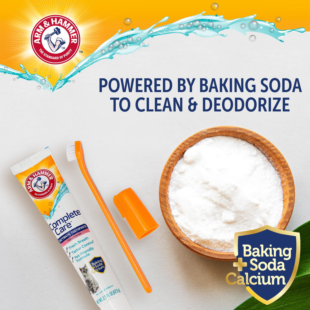 Uso diario del kit dental de Arm & Hammer para perros