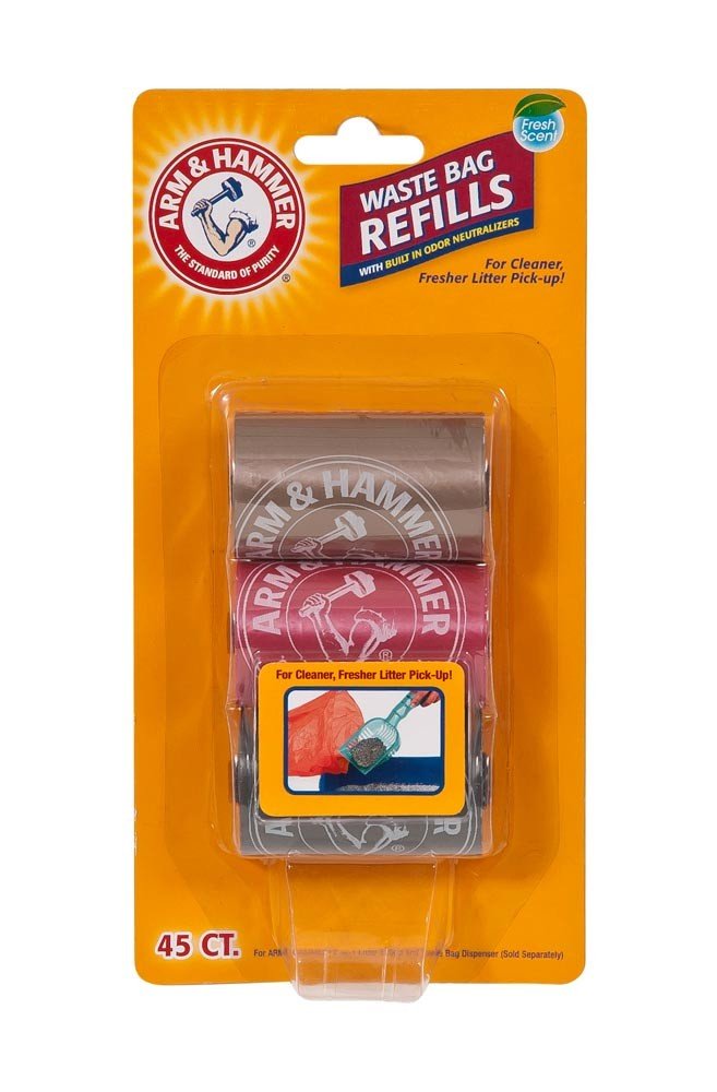 Arm & Hammer Deluxe 2 en 1 cuchara para arena de mascotas limpieza rápida