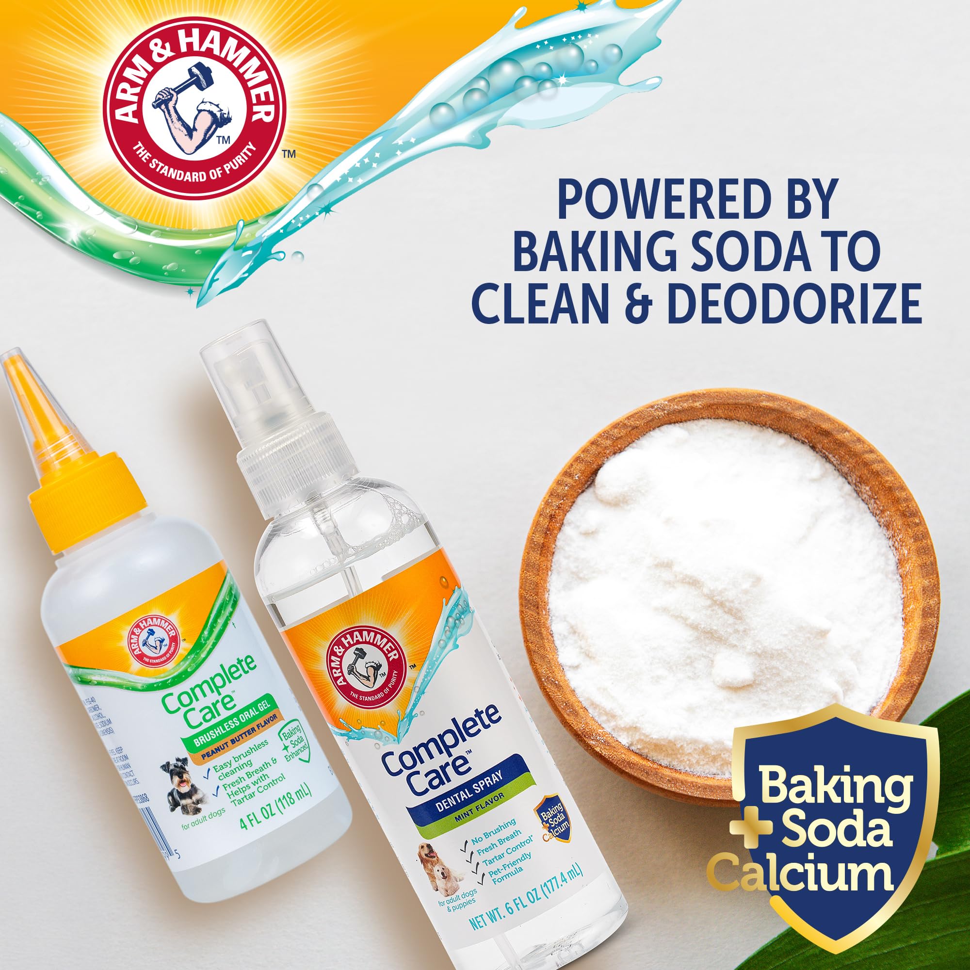 Arm & Hammer gel dental sin cepillo, aplicación fácil para primeros usos.