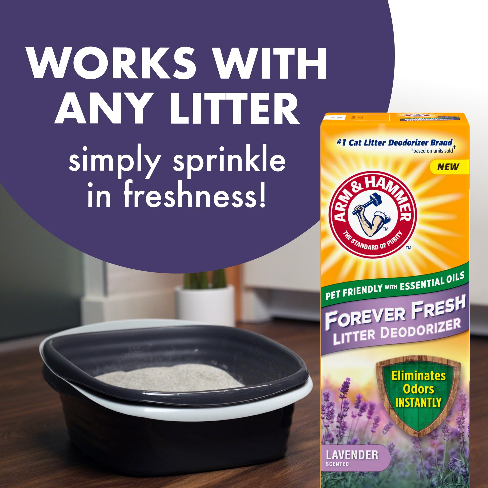 Arm & Hammer Forever Fresh envase de 30 onzas en paquete de seis