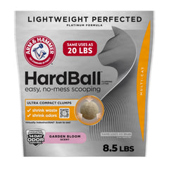 ARM & HAMMER Hardball mostrando aglomeraciones-compactas para limpieza rápida