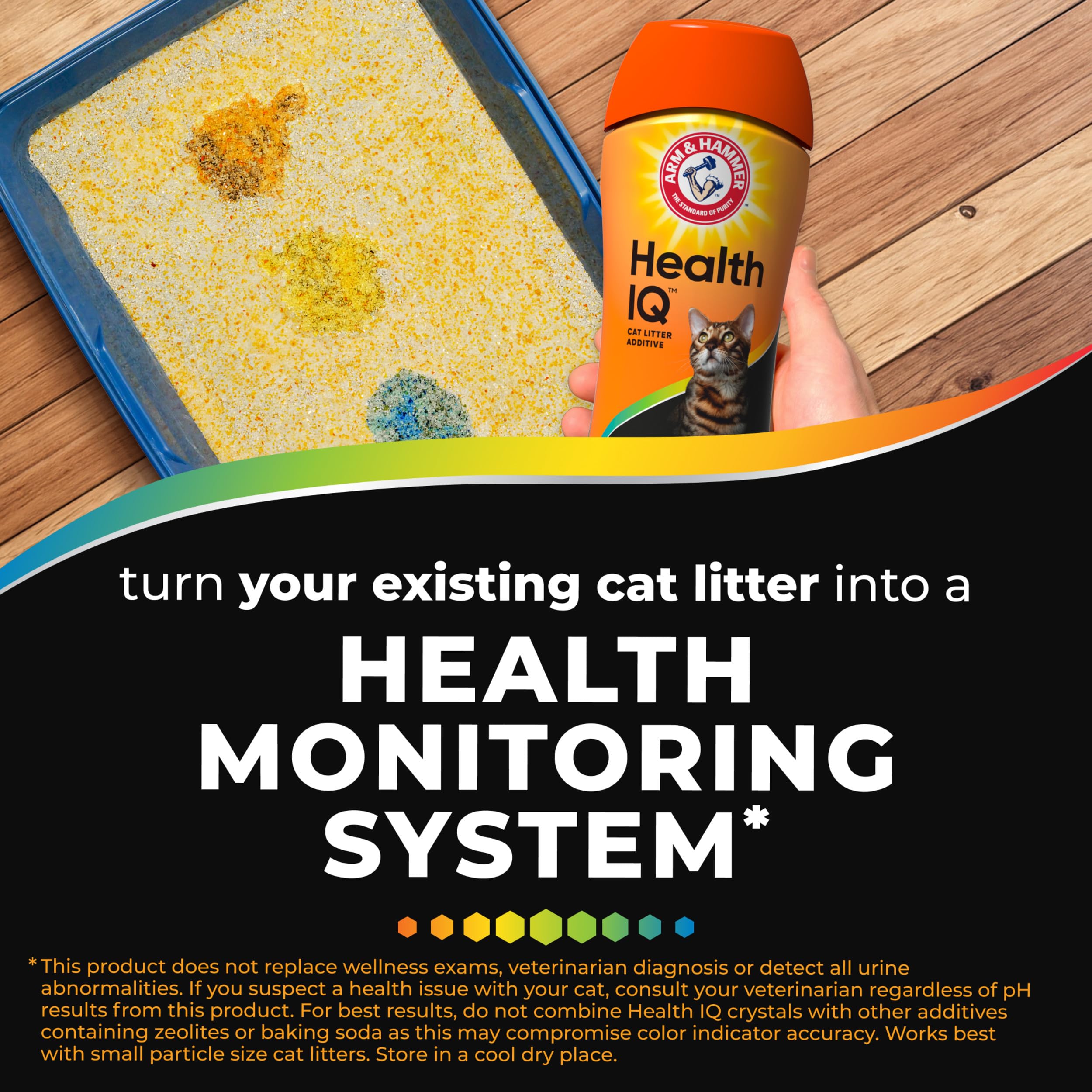 Arm & Hammer Health IQ: indicador de color para posibles problemas urinarios en gatos