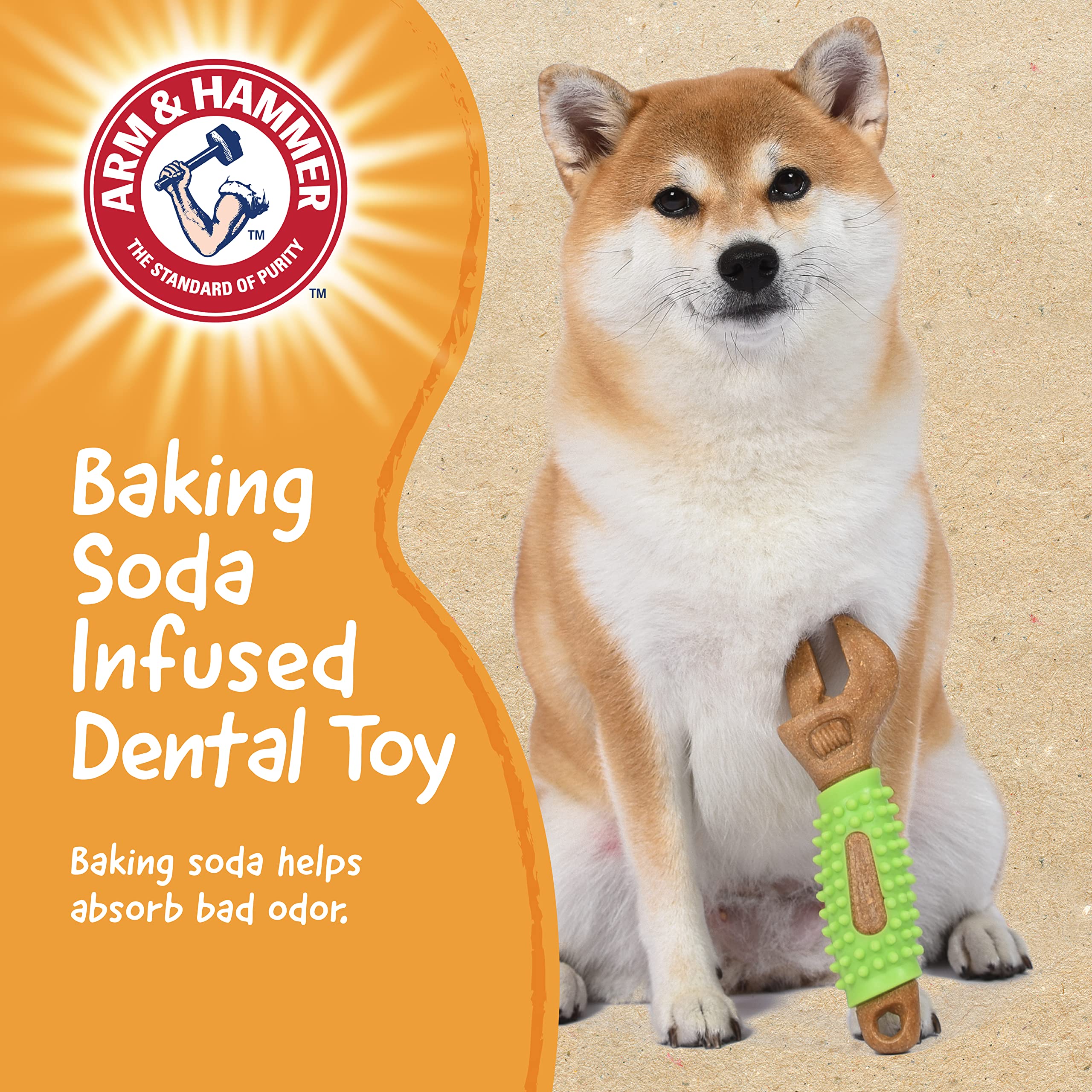 Arm & Hammer para Mascotas: supervisión recomendada durante el juego.