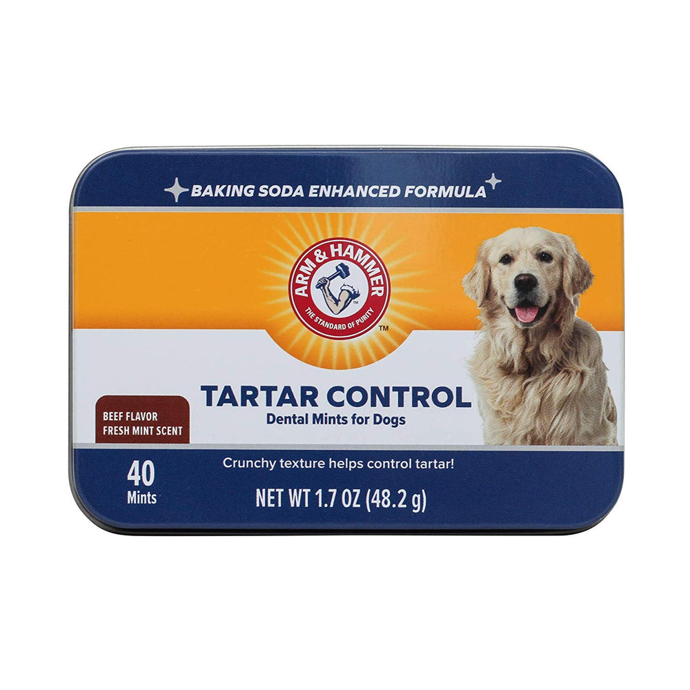 Arm & Hammer mints dentales para perros en empaque práctico para uso diario