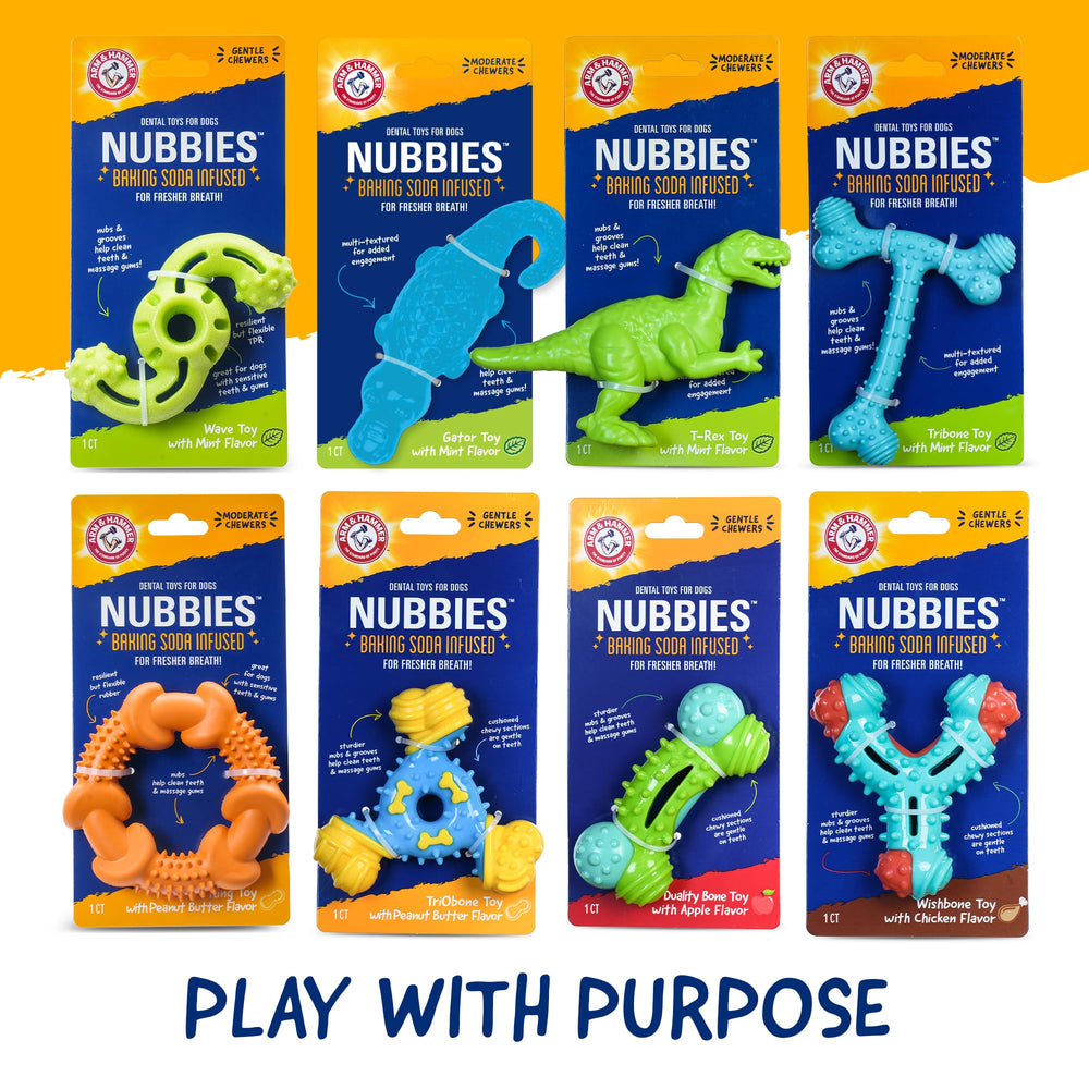 Arm & Hammer Nubbies Duality promueve juego constructivo y cuidado dental