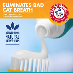 Arm & Hammer para gatos: cepillo de doble cabezal facilita limpiar dientes traseros.