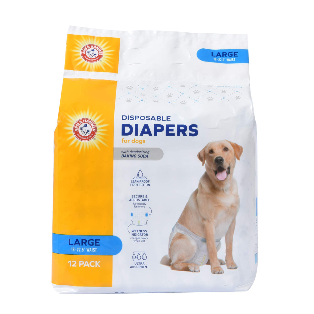 Arm & Hammer para mascotas: pañales femeninos para perro con control de olor.