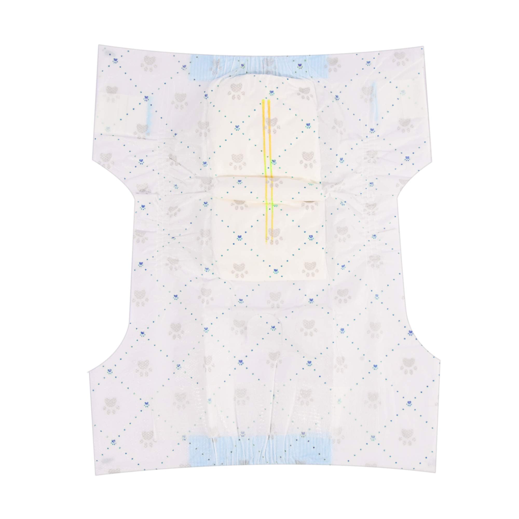Pañales talla pequeña 15–19 pulgadas para un ajuste cómodo y seguro.