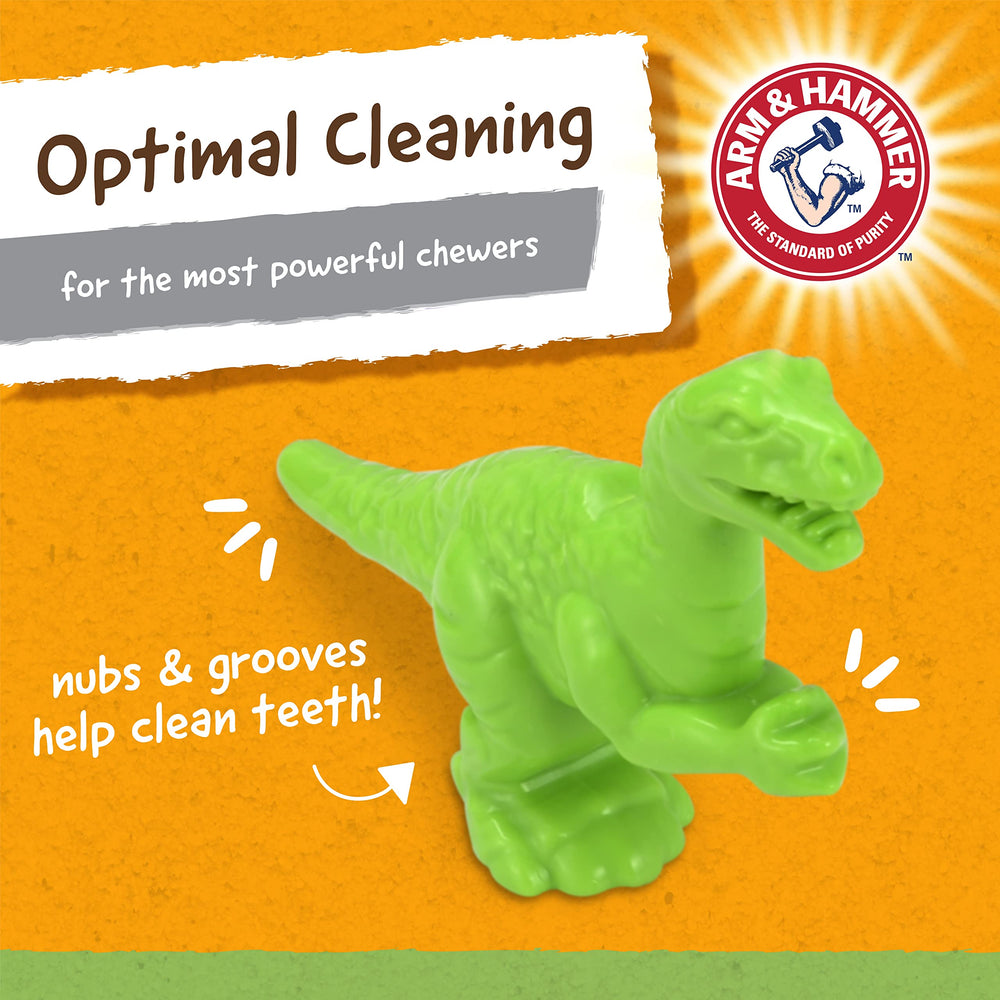 Arm & Hammer Nubbies Forma Dino, juguete divertido para perros