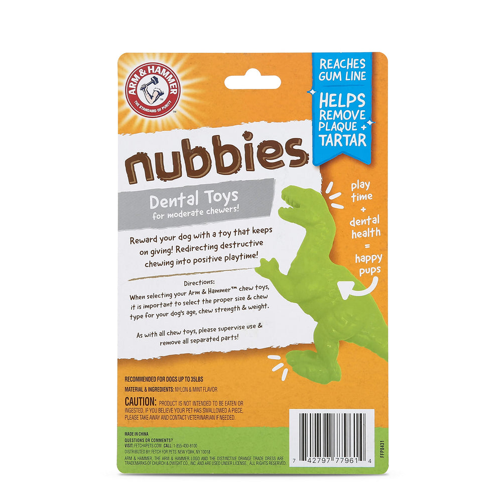 Arm & Hammer Nubbies Juguete duradero para entretenimiento prolongado