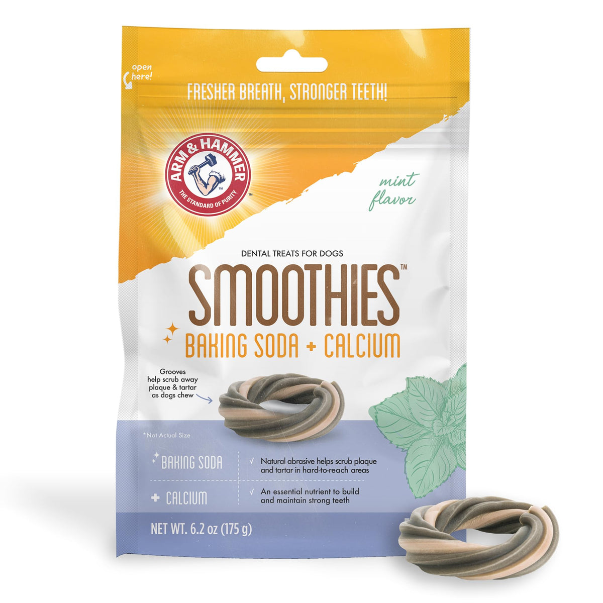 Arm & Hammer Ringers: empaque dental para perros para higiene diaria.