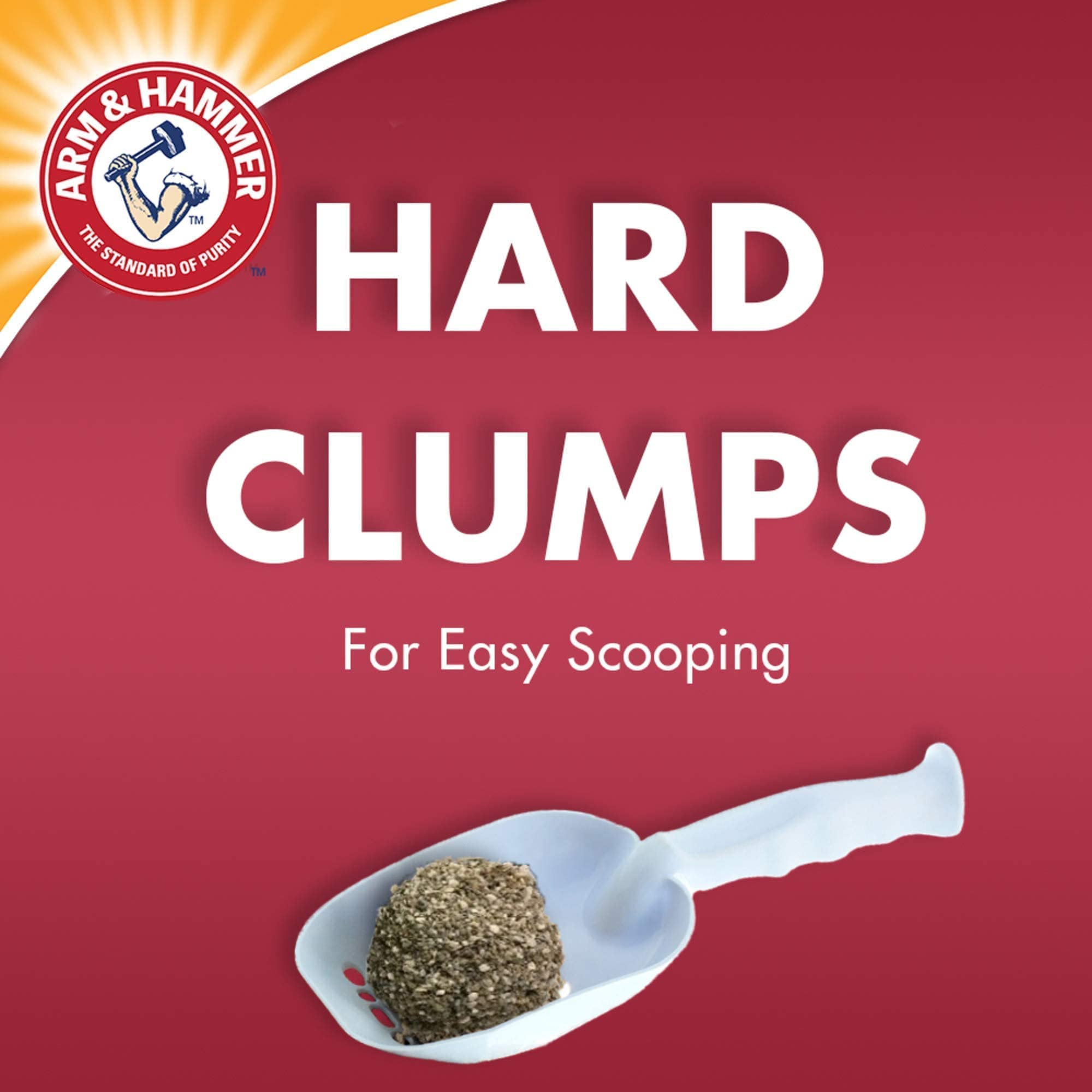 Arm & Hammer Super Scoop bajo rastro gracias al polvo reducido.