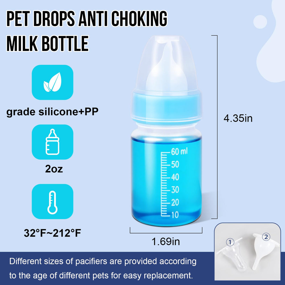 ASEVAT kit alimentación mascotas pequeñas con piezas reutilizables