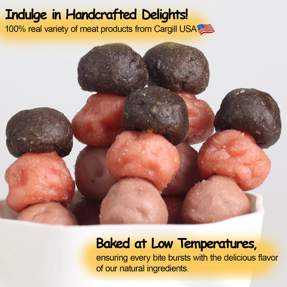 ASMPET brochetas largas y duraderas para perros activos durante el juego.