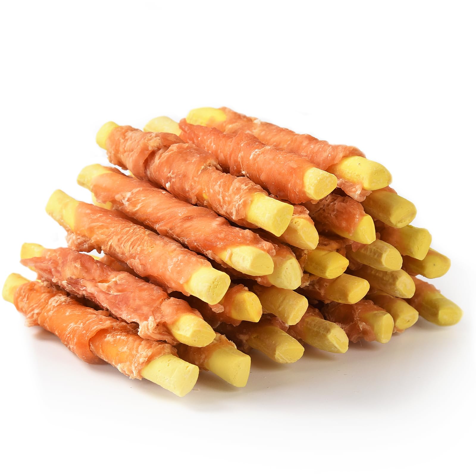 ASMPET envuelto de pollo con calabaza, snack proteico y digestible.