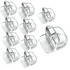 Clips auaurly para tapa de acuario sin marco, compatibles con cristal 3-5 mm y reducen evaporación.