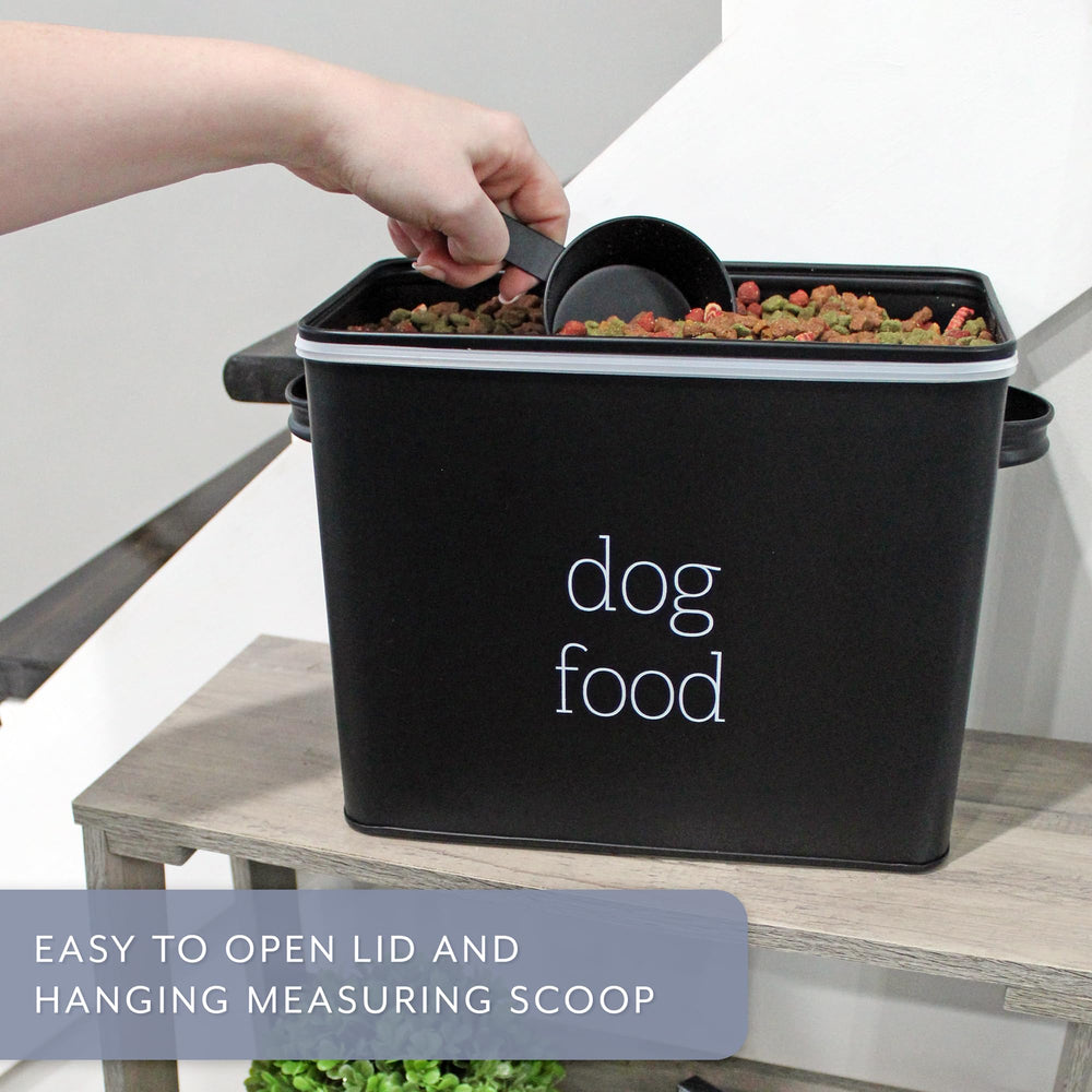 AuldHome bin multiuso para comida o golosinas de perros.