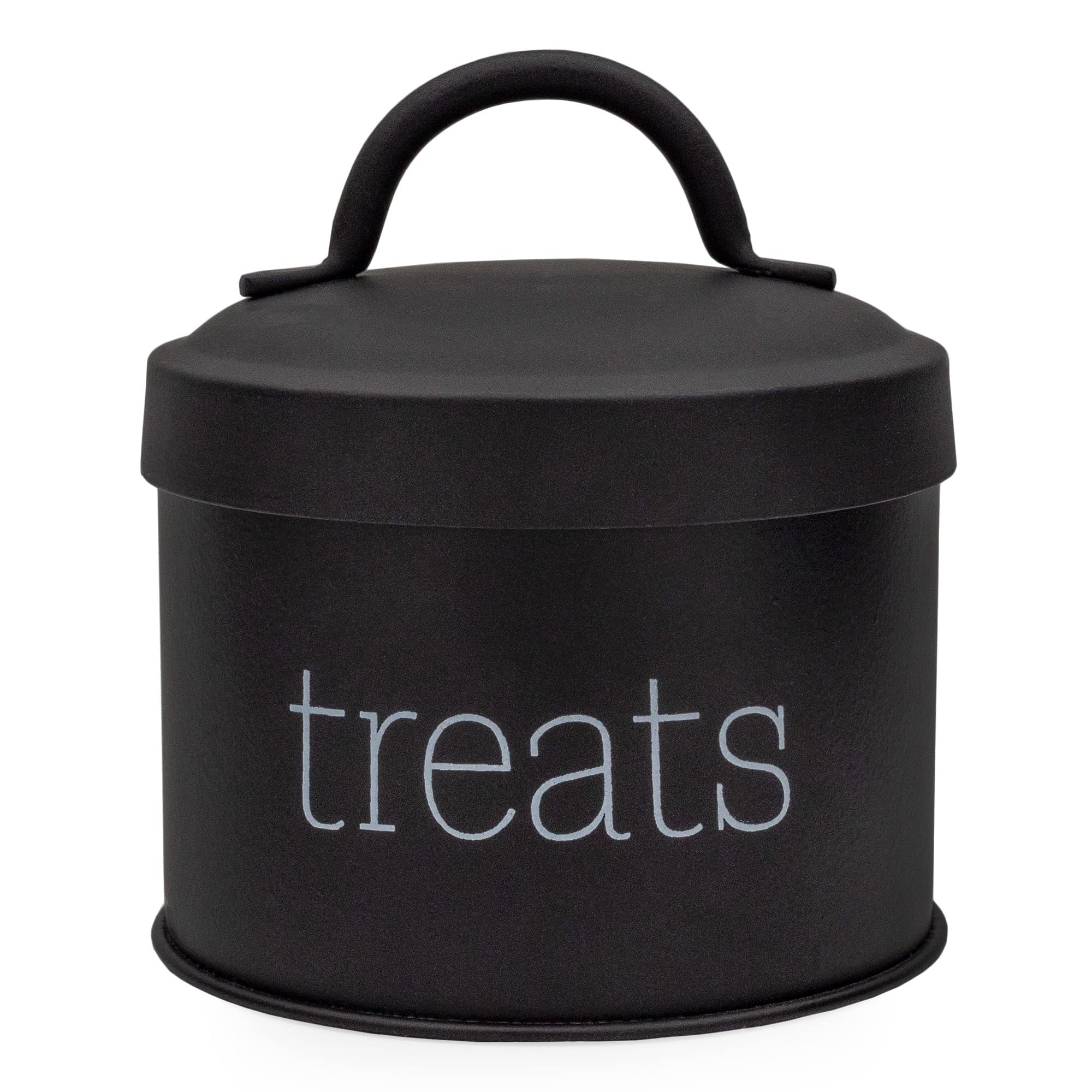 AuldHome Design contenedor esmaltado para golosinas de gatos, mantiene frescas las golosinas para uso diario