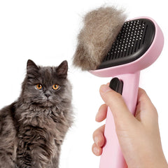 Cepillo Aumuca para gatos, enfoque en desprendimiento de pelo interior para un hogar más limpio