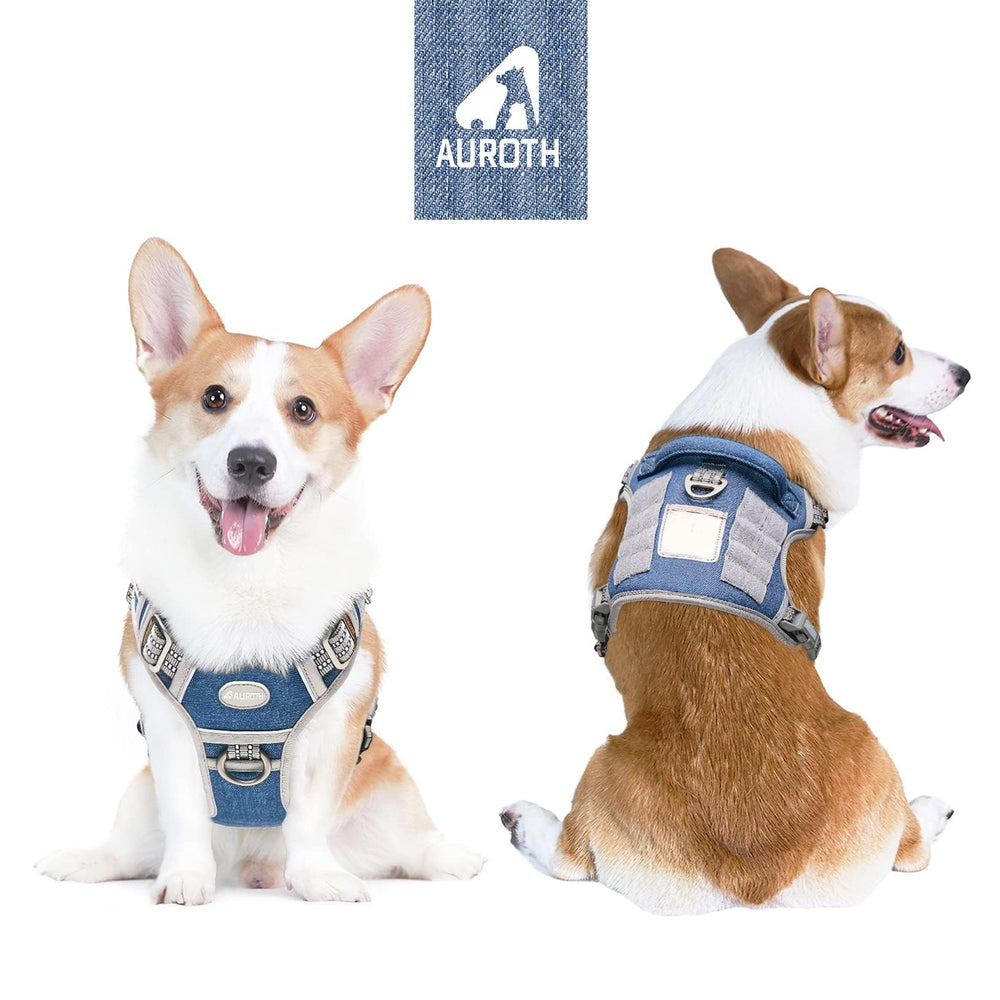 AUROTH arnés perro duradero con alta resistencia para aventuras y entrenamiento.