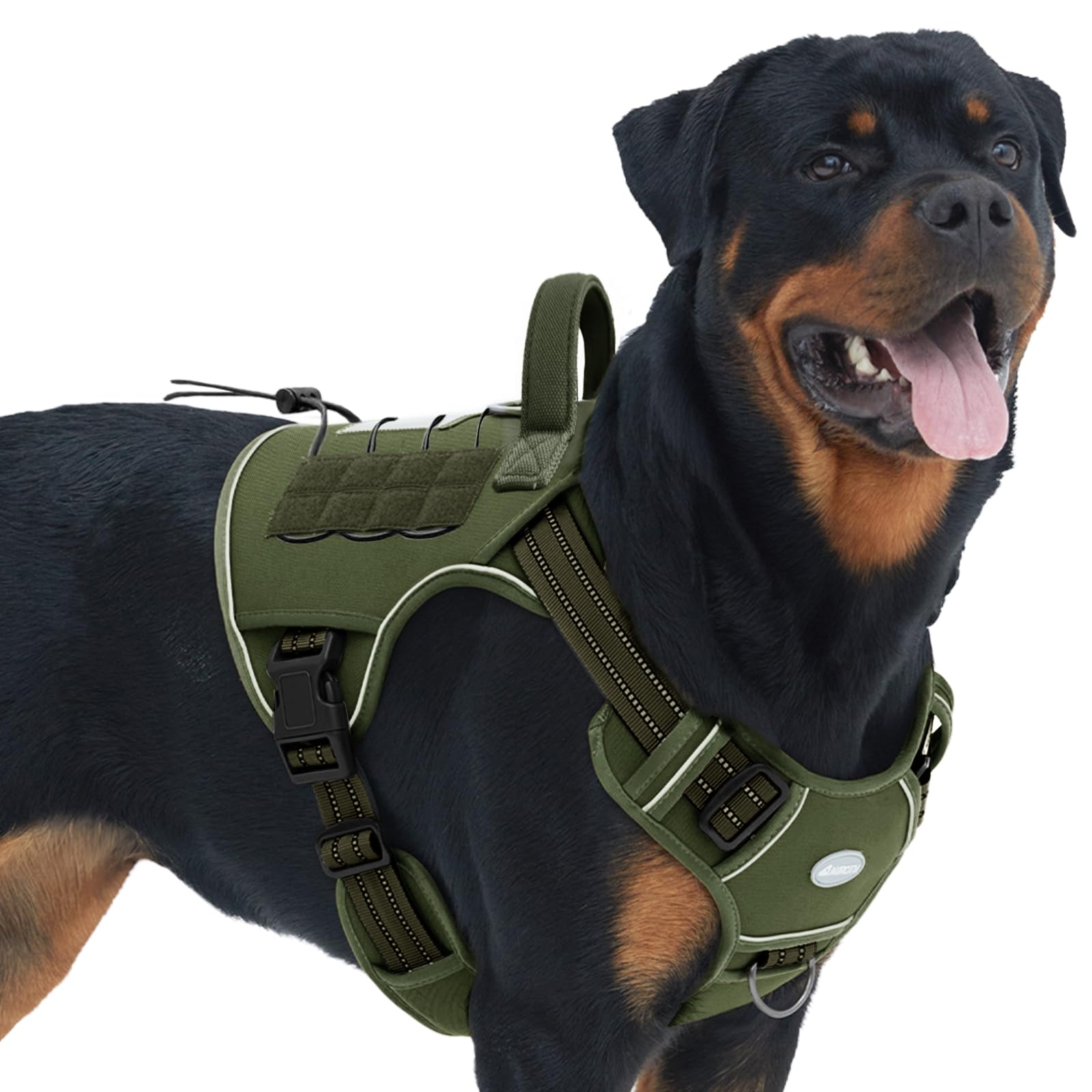Arnés AUROTH para perro grande con control sin tirones durante paseos.