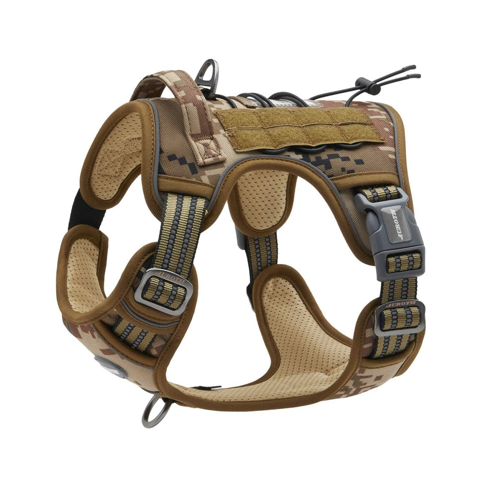 AUROTH arnés táctico frontal desierto camo: control sin tirones para caminatas
