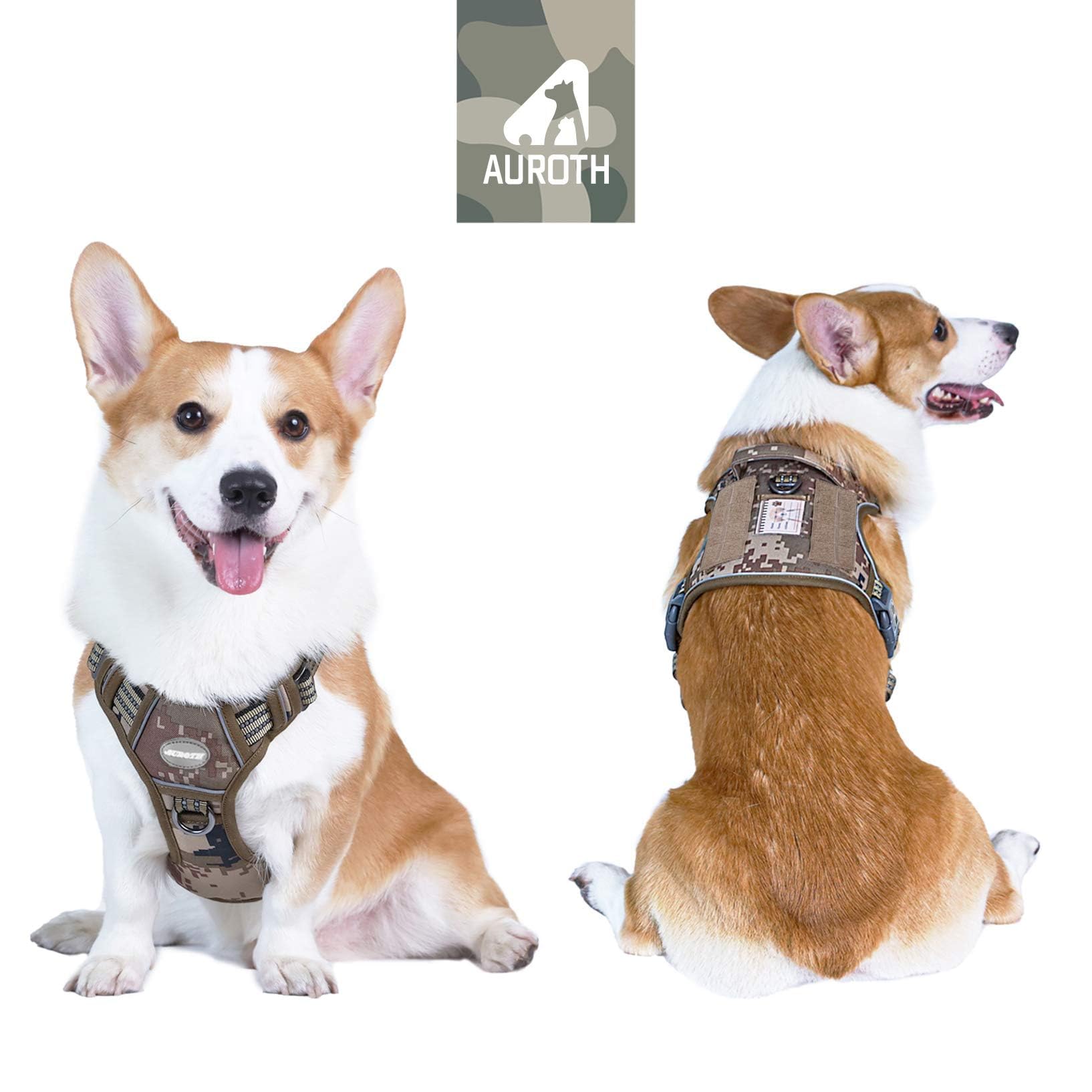 AUROTH arnés táctico lateral desierto camo: capacidad para llevar accesorios